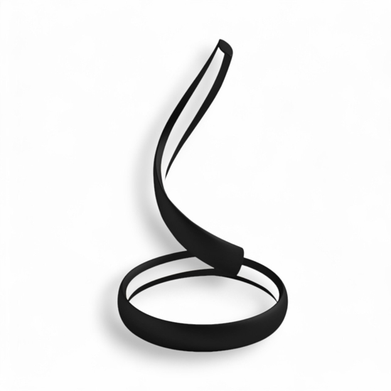 Vivida flame abat jour da comodino nera led 3000k 4000k