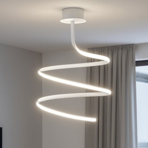Plafoniera led 3000k originale dimmerabile vivida ribbon