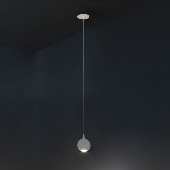 Vivida smash lampada a sospensione bianca led 3000k