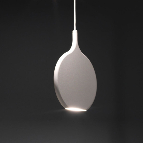 Vivida smash lampada a sospensione bianca led 3000k