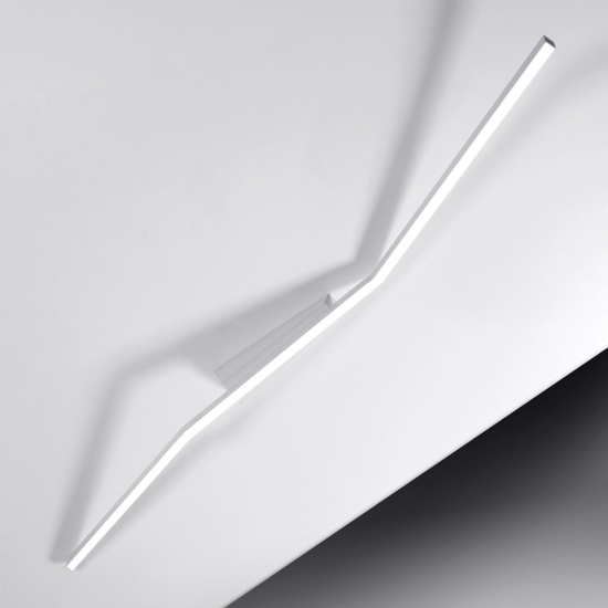 Plafoniera led 30w 3000k 4000k bianco vivida bow moderna