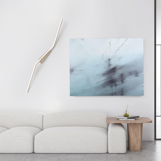 Vivida bow sabbia plafoniera led 30w 3000k 4000k design minimal