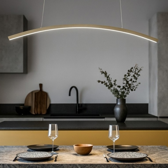 Vivida bow lampadario sabbia led 30w 3000k 4000k per cucina