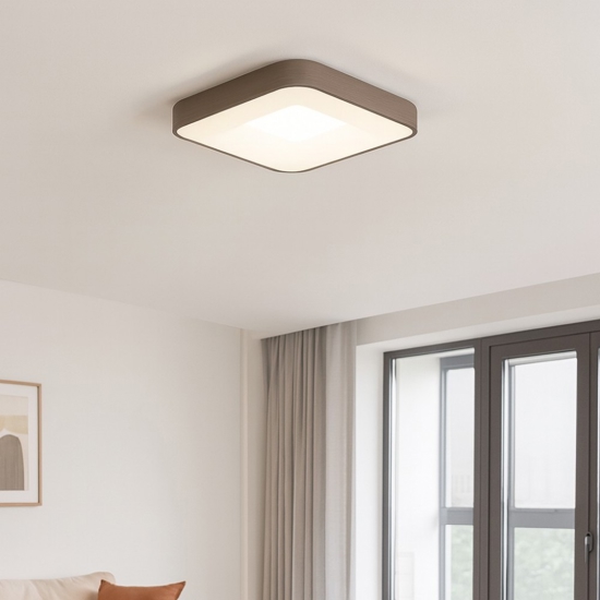 Plafoniera inner-s 40 sabbia 32w 3000k 4000k dimmerabile vivida