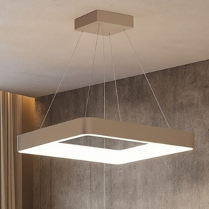 Lampadario inner-s 60 moderno sabbia 50w 3000k 4000k vivida