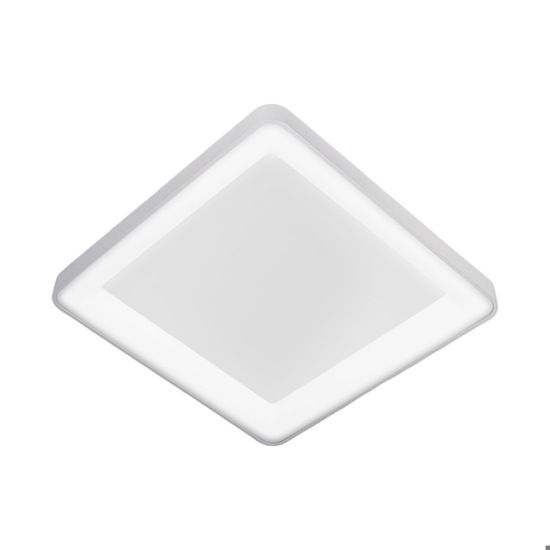Plafoniera 40 led 32w 3000k 4000k vivida inner s design moderna