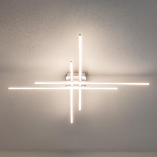 Plafoniera a led 42w 3000k bianca vivida international hashtag