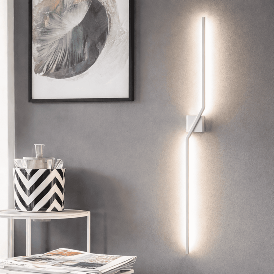 Vivida stick applique da parete moderna minimalista bianca led 3000k