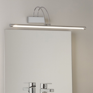 Ideal lux bow ap d76 applique bagno cromo led 8w 3000k