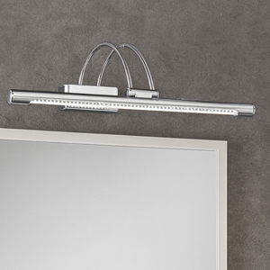 Ideal lux applique bow ap d46 cromo per bagno led 4w