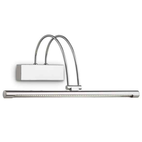 Ideal lux applique bow ap d46 cromo per bagno led 4w