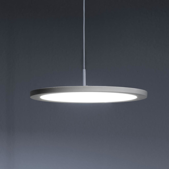 Lampada a sospensione per isola cucina bianca led 15w cct vivida mystery