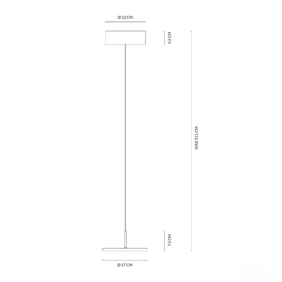 Mystery vivida lampada a sospensione nera led 15w cct