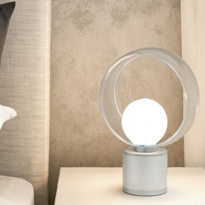 Lampade da comodino moderne cosmit vivida design bianca