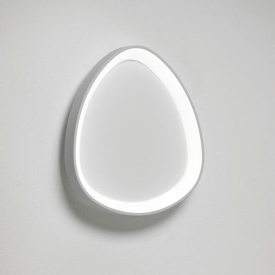 Plafoniera led 38w 3000k 4000k vivida lifering titanio