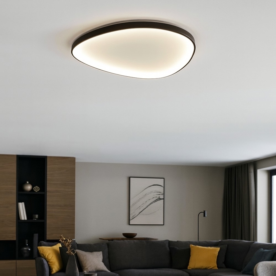 Plafoniera led 48w 3000k 4000k bronzo per cucina dimmerabile