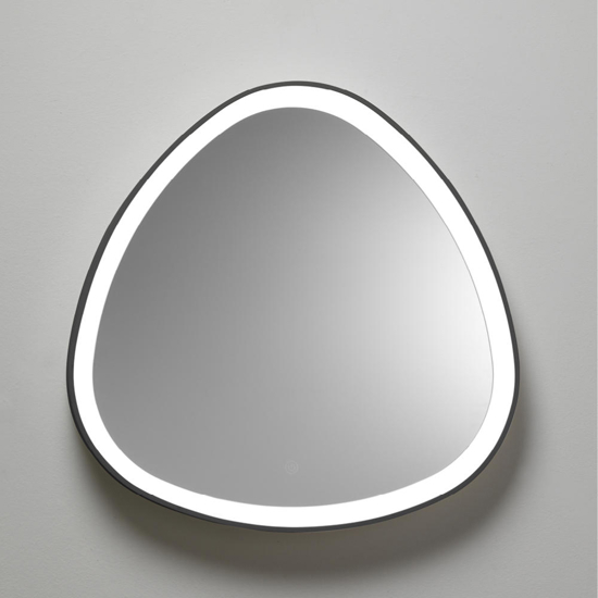 Vivida lifering bronzo specchio da bagno design touch led 25w 3000k