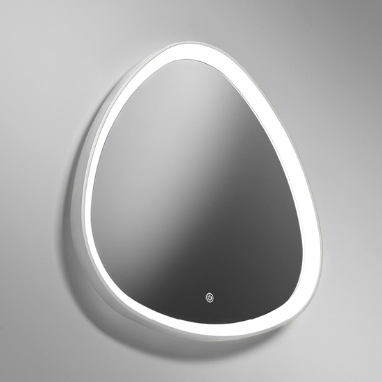 Vivida lifering specchio titanio led touch 25w 3000k