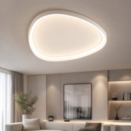 Lifering vivida plafoniera led bianca 3000k 4000k dimmerabile design minimal