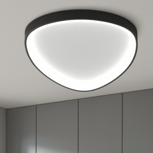 Vivida lifering plafoniera led nera 38w dimmerabile 3000k 4000k