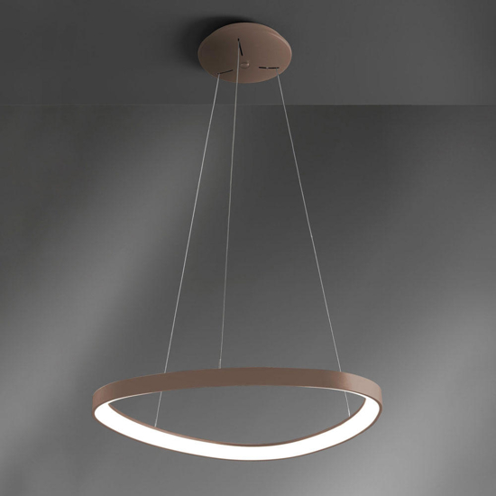 Lampadario camera da letto led 60w 3000k 4000k sabbia vivida lifering