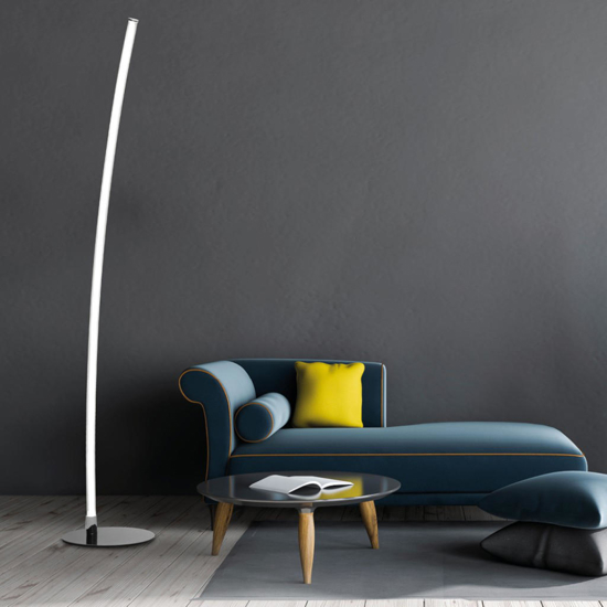 Lampada da terra design moderno led 3000k dimmerabile vivida light line