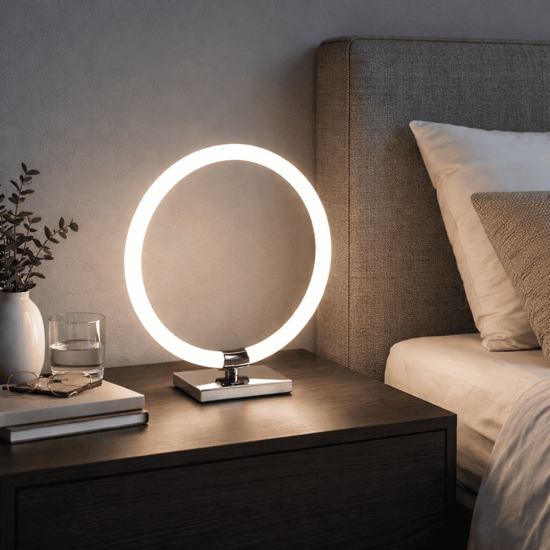 Vivida light line abat jour da comodino led 3000k dimmerabile