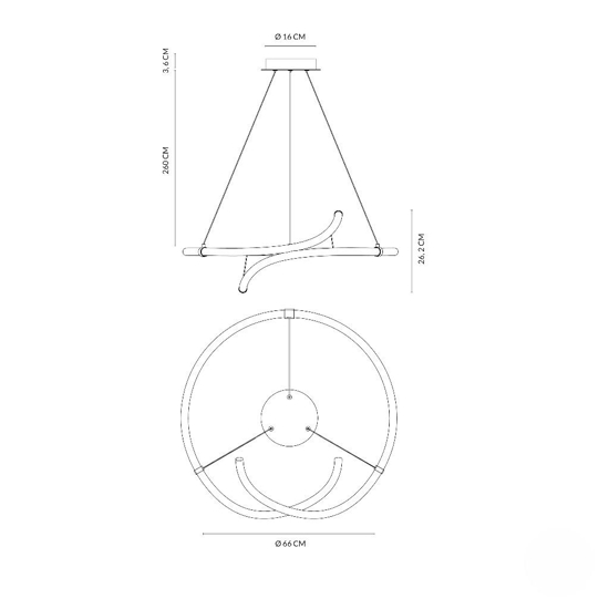 Lampadario per soggiorno moderno cromo led 3000k dimmerabile vivida lightline