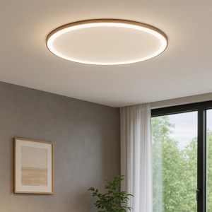 Vivida lifering-o plafoniera led sabbia ovale 40w 3000k 4000k