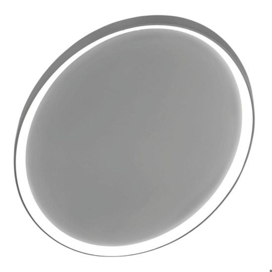 Plafoniera vivida lifering-o led 50w 3000k 4000k titanio ovale