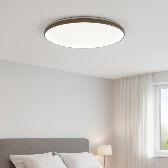 Plafoniera vivida sabbia led 80w 3000k 4000k lifering-o ovale