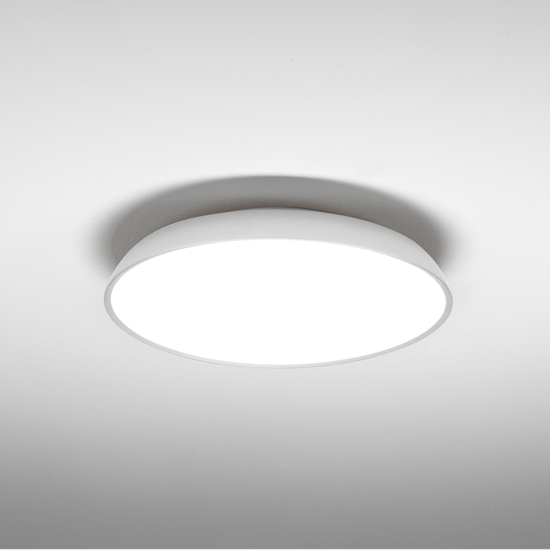 Vivida pinco plafoniera per cucina rotonda bianca led 40w 3000k 4000k dimmerabile