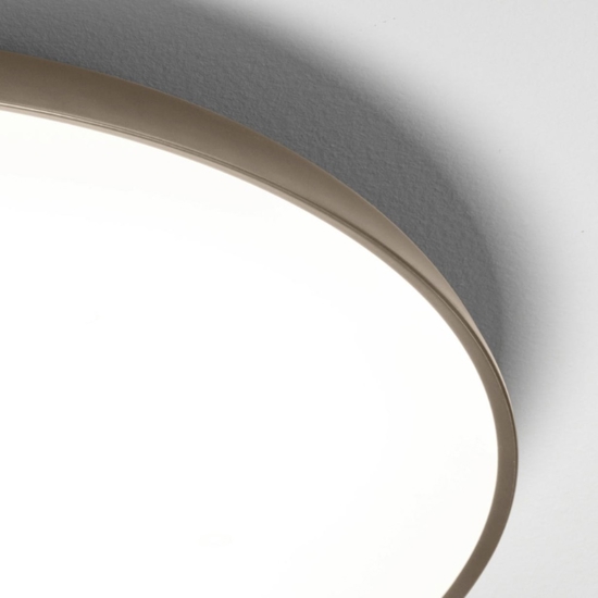 Plafoniera led rotonda sabbia 80w 3000k 4000k vivida pinco