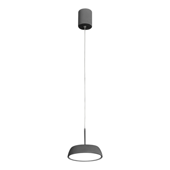 Lampada a sospensione isola bronzo led 12w 3000k 4000k dimmerabile vivida pinco