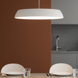 Vivida pinco lampadario da cucina moderna 30cm bianco led 20w 3000k 4000k dimmerabile