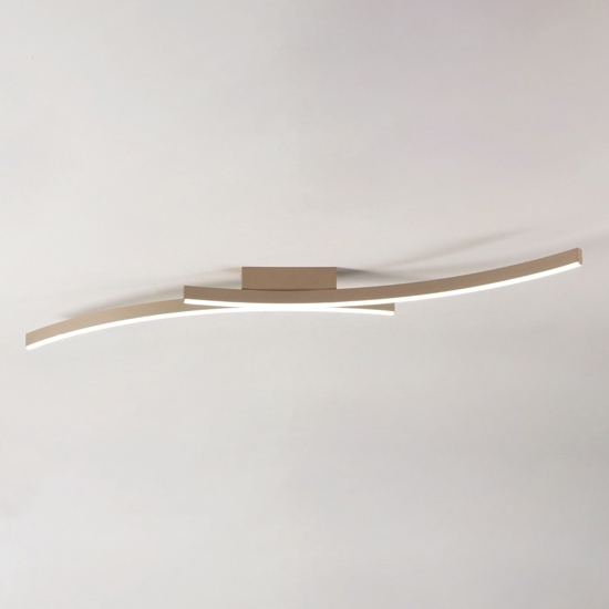 Vivida hyperbola sabbia plafoniera led 40w 3000k 4000k