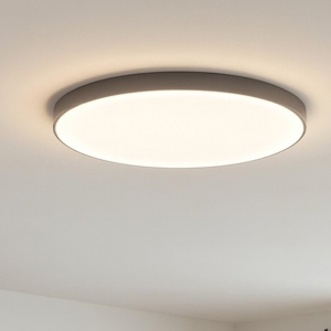 Plafoniera led 80w 3000k 4000k bronzo ovale vivida  lifering-r