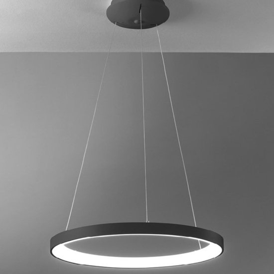 Lampadario vivida  lifering-r rotondo bronzo led 60w 3000k 4000k