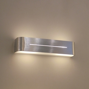 Posta ap2 lampada da parete orizzontale grigio ideal lux