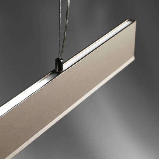 Lampadario vivida sabbia segmento led 36w per cucina