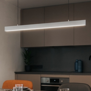 Vivida segmento lampadario per cucina titanio led 40w 2700k 3000k 4000k