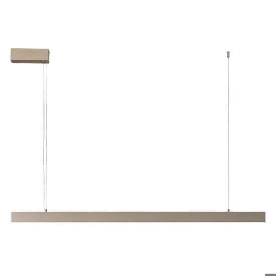 Vivida segmento lampadario da cucina sabbia led 40w cct