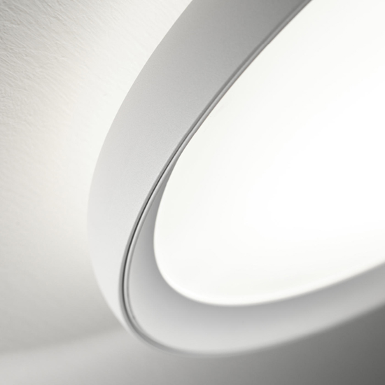 Vivida atena plafoniera per cucina bianca led 3000k 4000k minimal