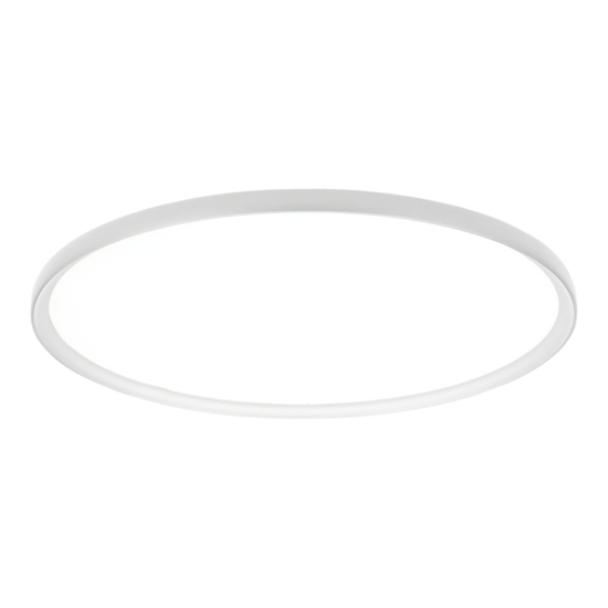 Plafoniera led 84w 3000k 4000k bianca atena vivida