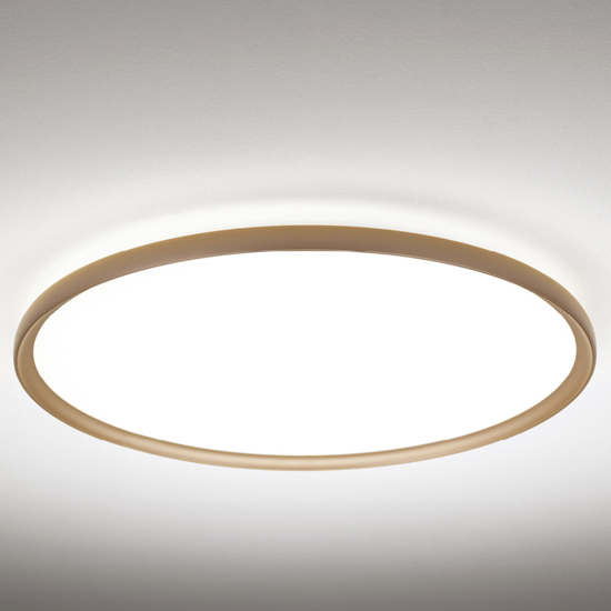 Plafoniera moderna vivida atena sabbia 84w 3000k 4000k