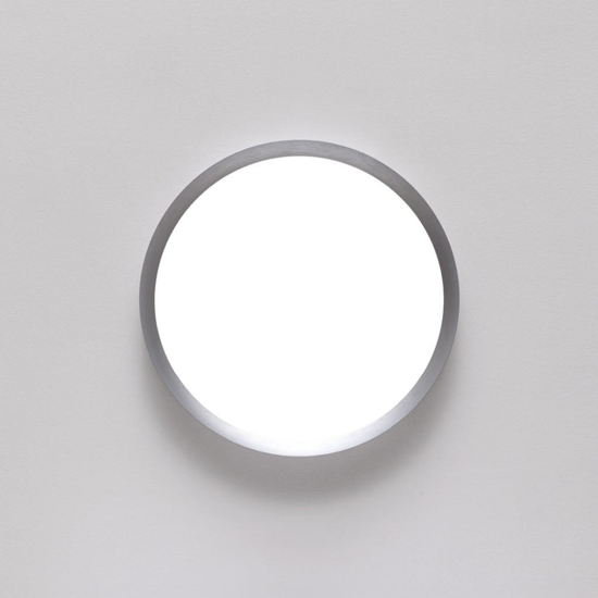 Vivida hera plafoniera moderna 50cm titanio led 40w cct dimmerabile