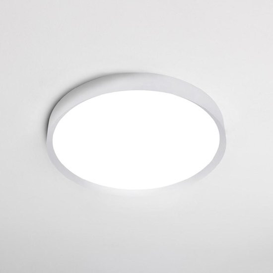 Plafoniera moderna bianca led 50w cct dimmerabile 60 cm vivida hera