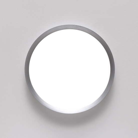 Hera vivida plafoniera rotonda titanio led 50w cct 60 cm