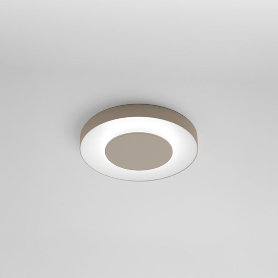 Aurea vivida plafoniera rotonda moderna sabbia led 3000k 4000k 40 cm