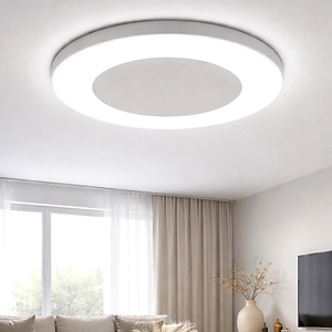 Vivida arura plafoniera moderna led 38w cct 60cm bianca